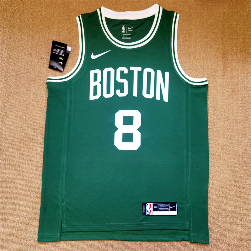 Men Boston Celtics #8 Danilo Gallinari Green Nike 2025 NBA Jersey->boston celtics->NBA Jersey